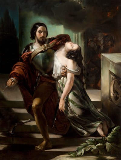 Bice del Balzo Found by Marco Visconti in the Basement of Castello di Rosate by Carlo Arienti